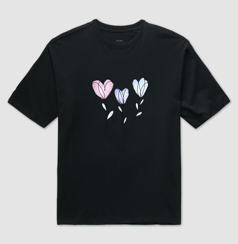 Camiseta Flores