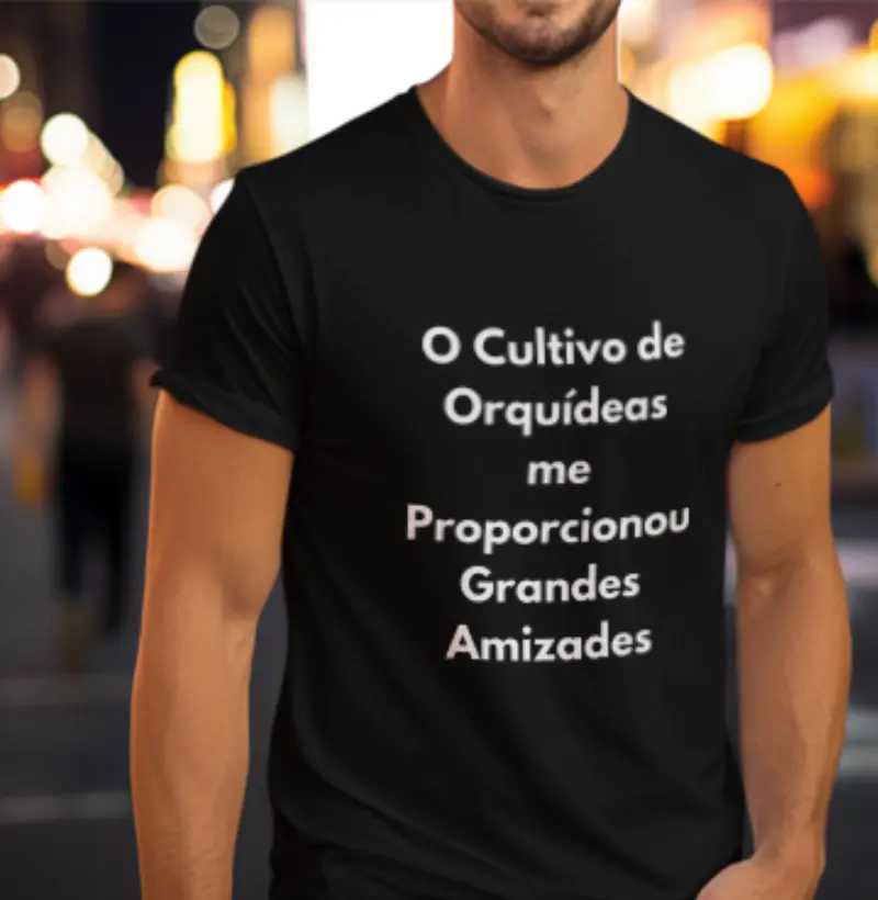 Camiseta Orquídeas, Grandes Amizades