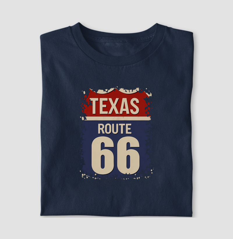 Camiseta Texas Route 66