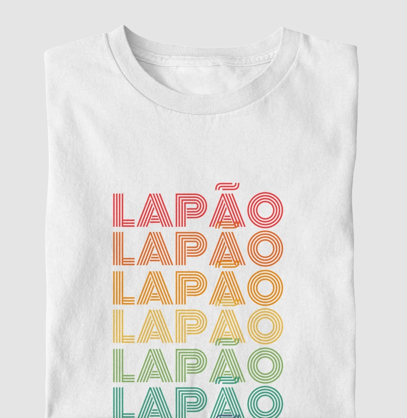 Lapão Letreiro Retrô