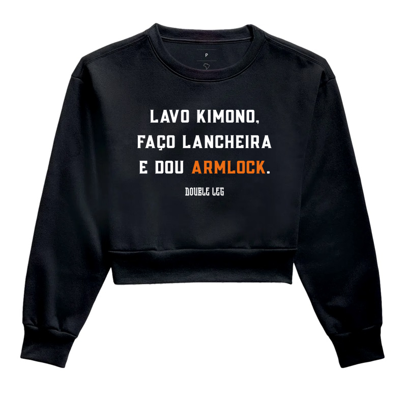 Lavo kimono, faço lancheira e dou armlock"