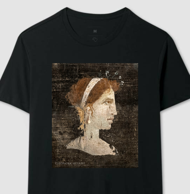 Camiseta Cleópatra, a Rainha do Egito