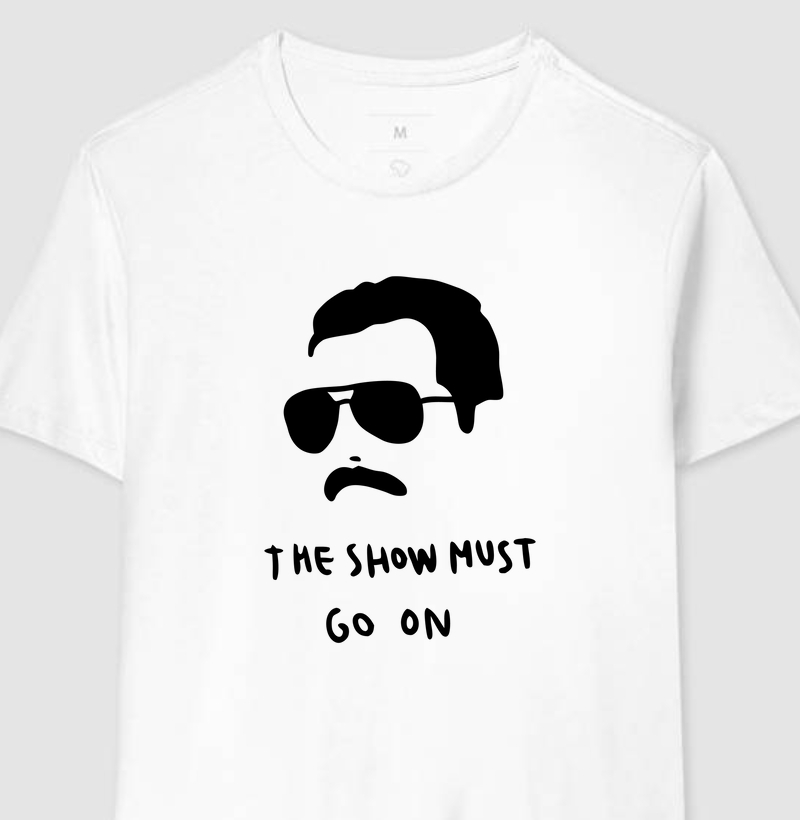 Camiseta The Show Must Go On