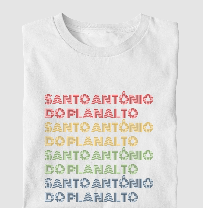 Santo Antônio do Planalto Letreiro Retrô