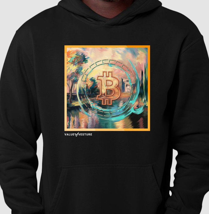 Hoodie Bitcoin Art R1