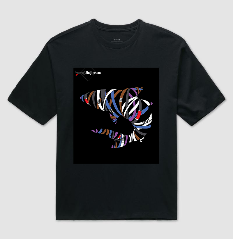Camisa Estampas Jiu Jitsu 