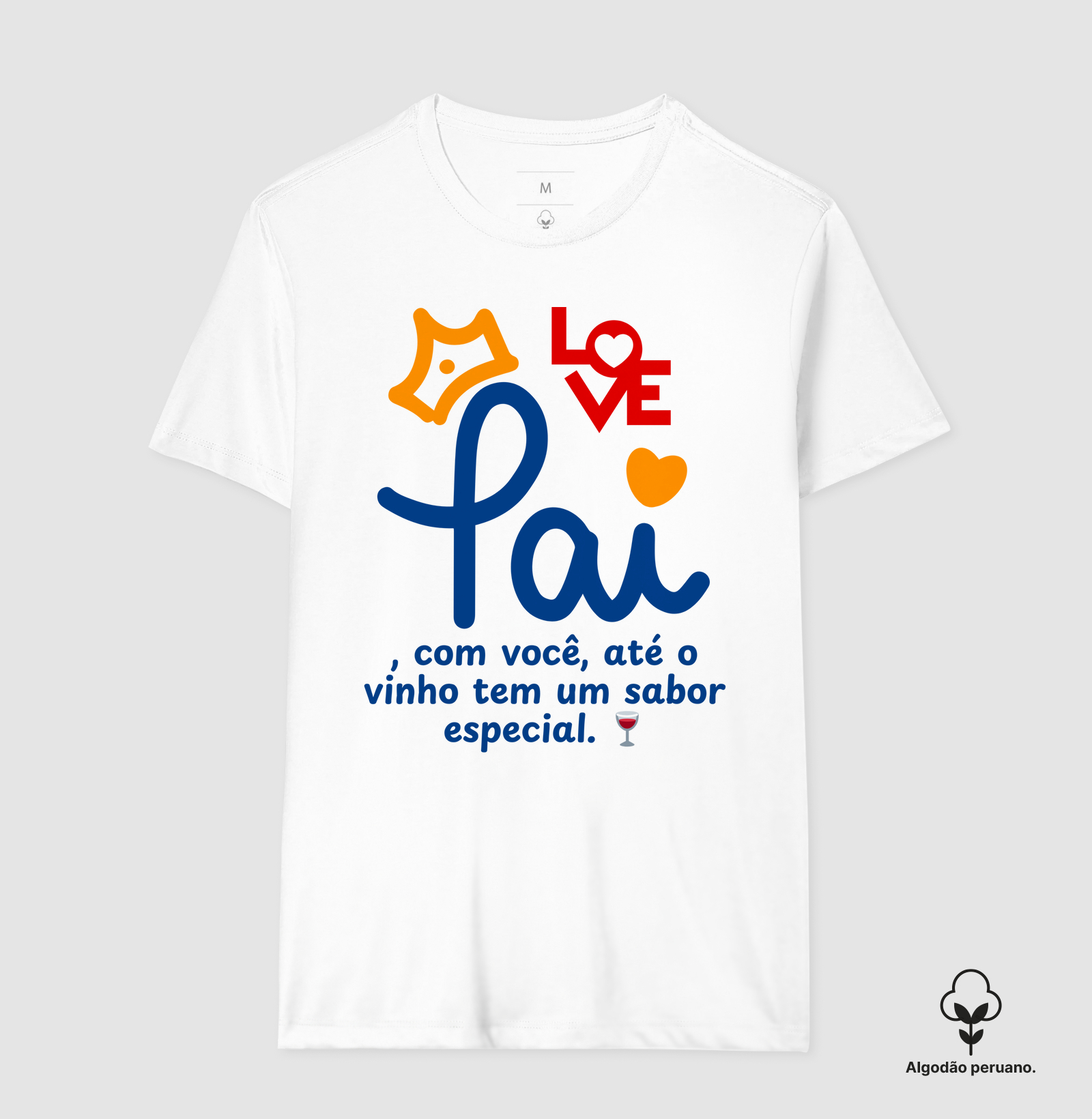 Camiseta Coleção Pai - Pai, com você,...
