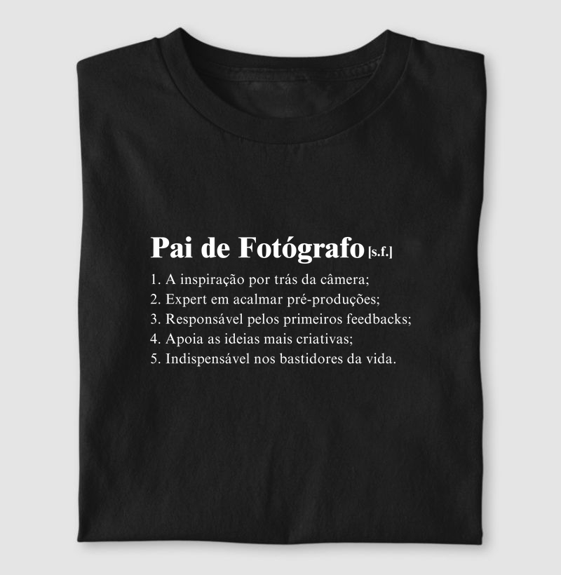 Pai de fotógrafo