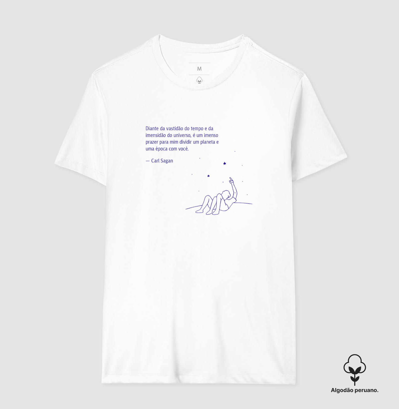 Frase Vastidão do Tempo Carl Sagan