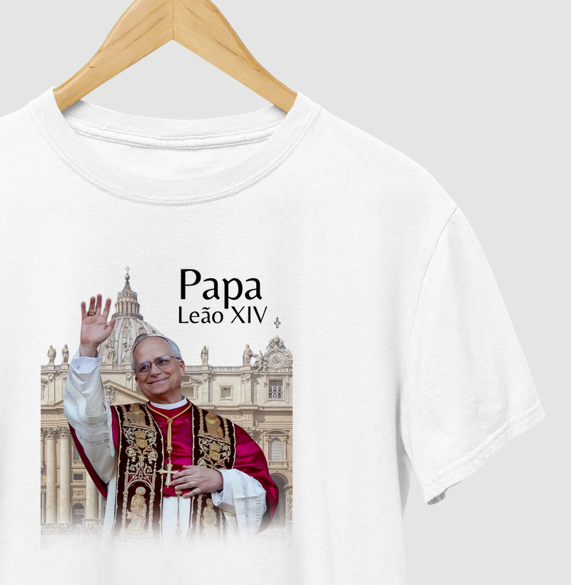 Camiseta Papa Leão XIV 