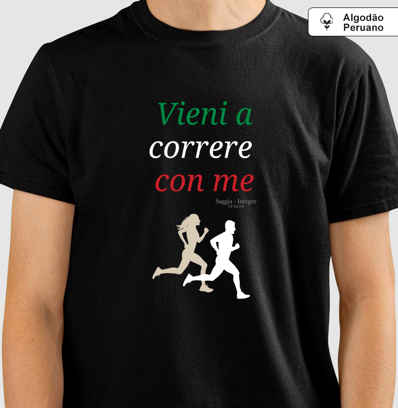 Camiseta Italia Love Correre 00001 - Mann