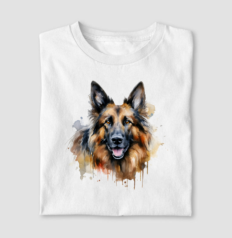 Belgian Tervuren aquarela
