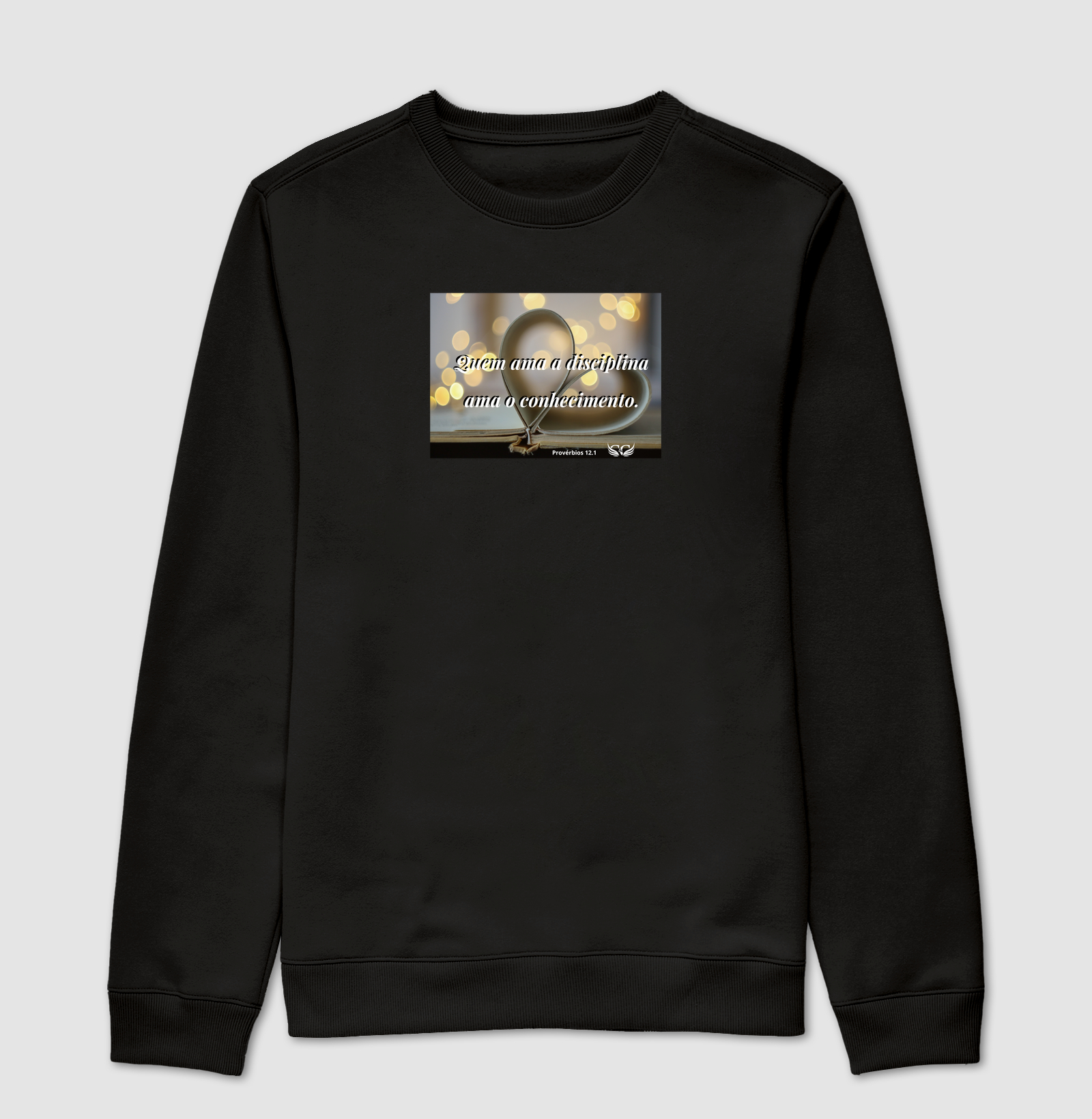 Camiseta Personalizada Quem ama a disciplina ama o conhecimento
