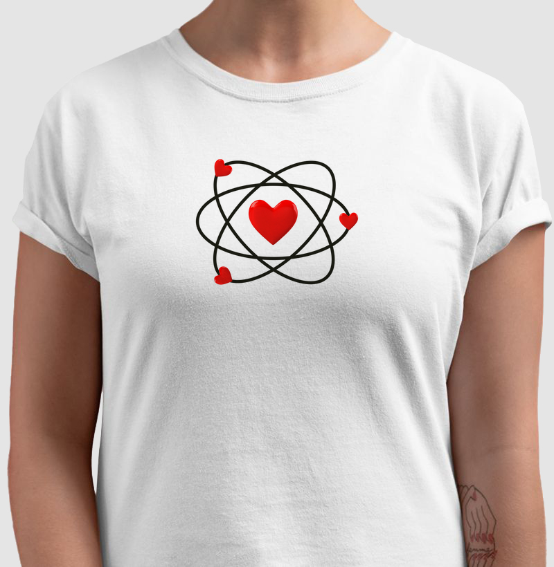 Camiseta Alquímica - ELÉTRON Corações