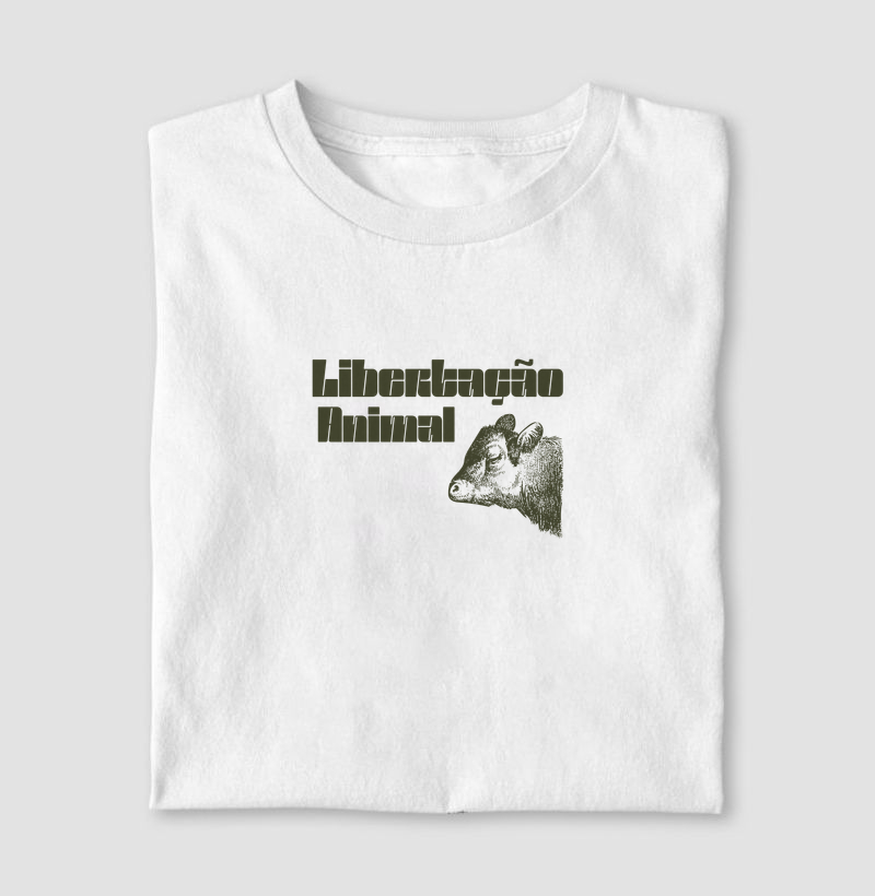 Libertação Animal (T-Shirt e Baby Look) 