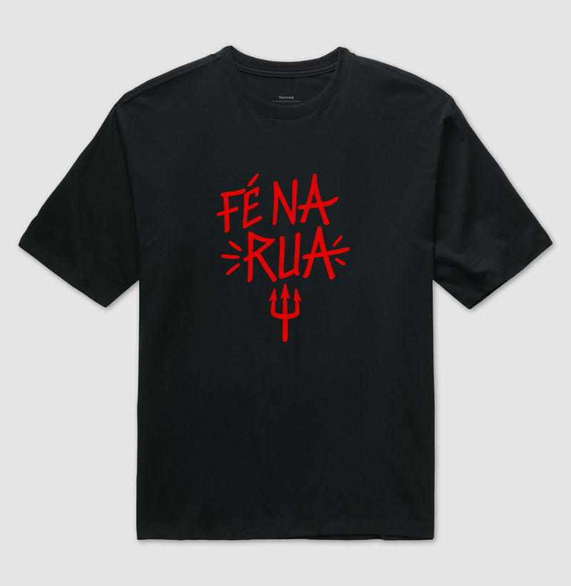 Fé na rua.