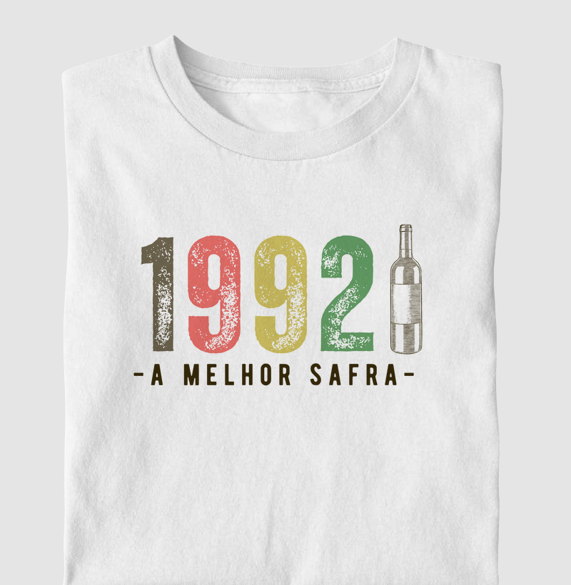 Camiseta A Melhor Safra 1992