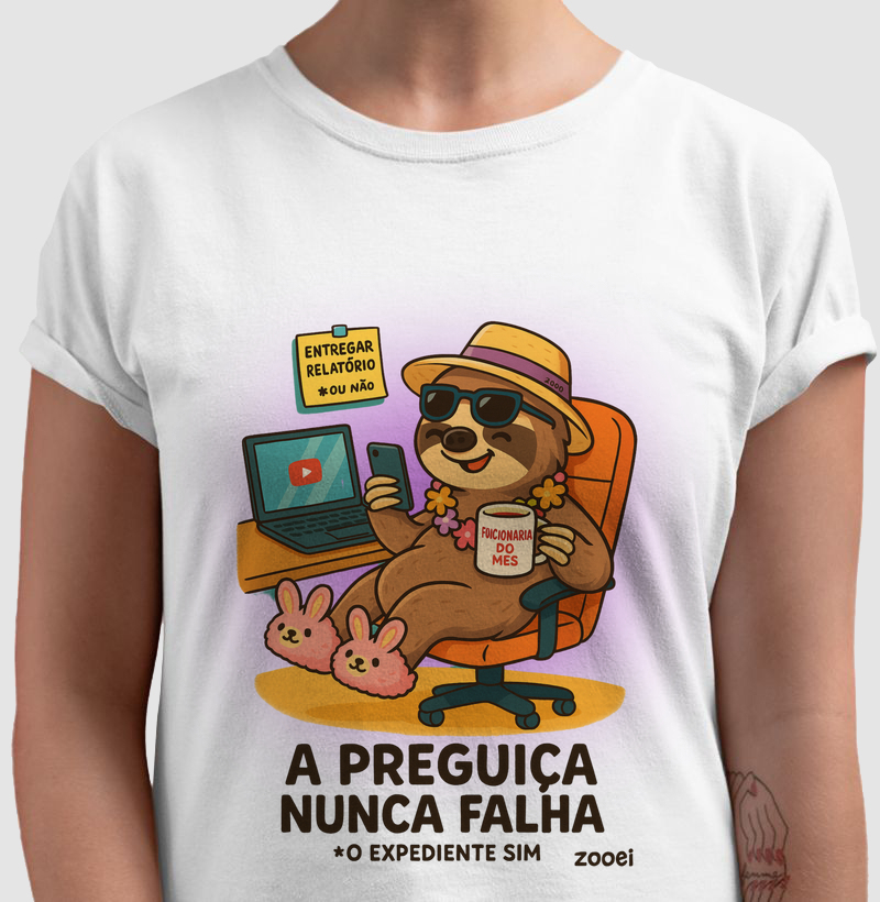 A preguiça nunca falha