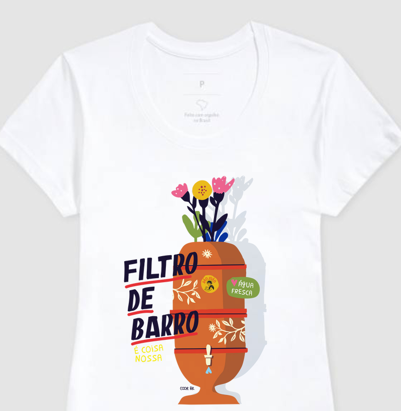 Camiseta Filtro de Barro
