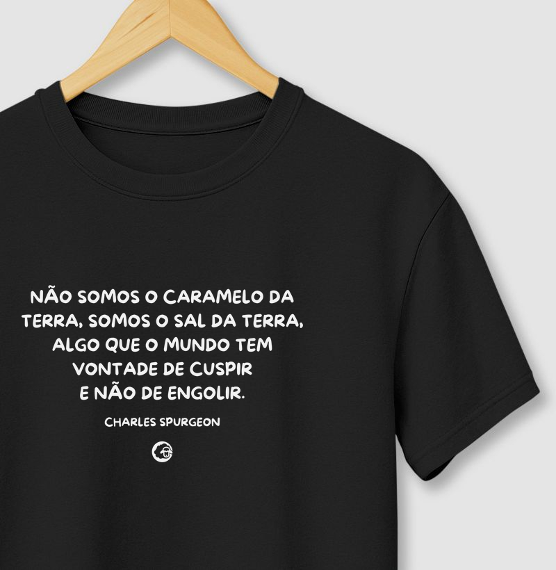 Sal, e não caramelo!