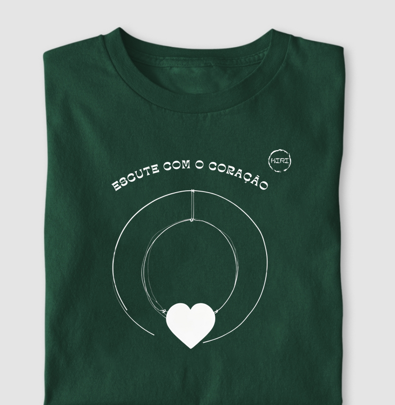 Camiseta KIRI - Escute com o Coração - Min