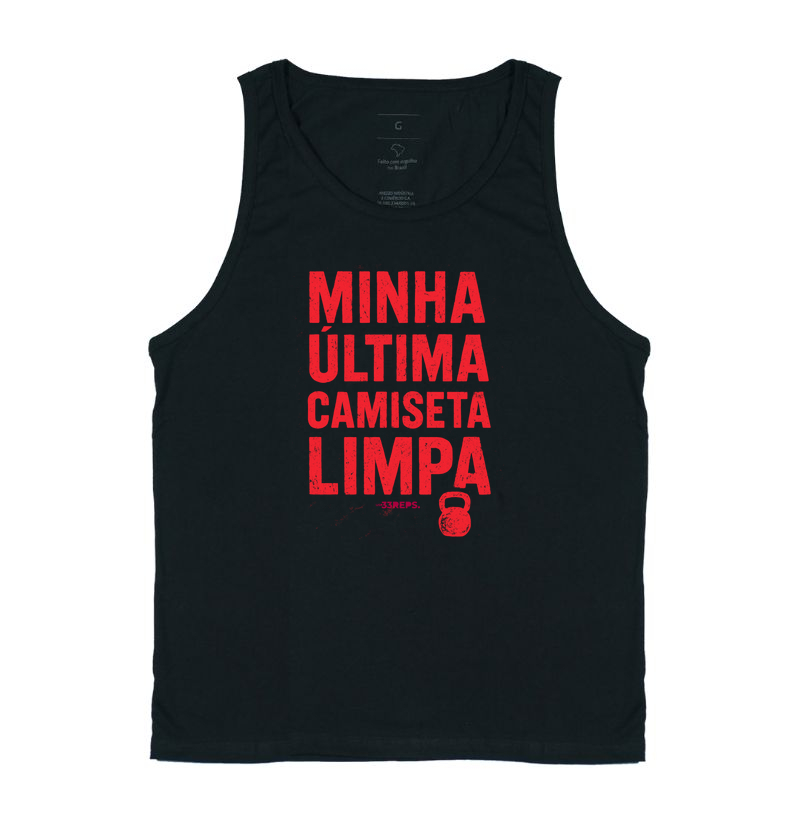 MINHA ULTIMA CAMISETA LIMPA