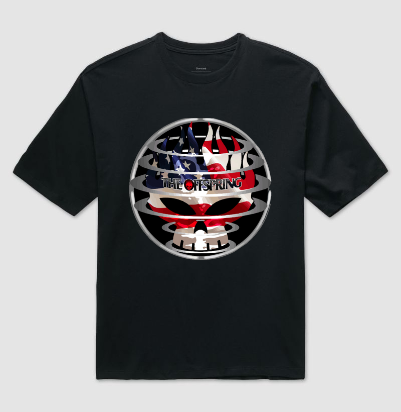 The Offspring - Crânio Bandeira Americana