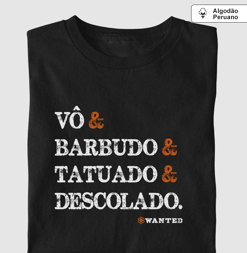 Vô, Barbudo, Tatuado, Motociclista