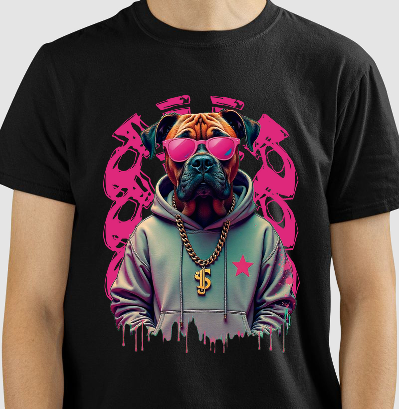 Canine Vibes: O Dog Boss da Diib Clothing