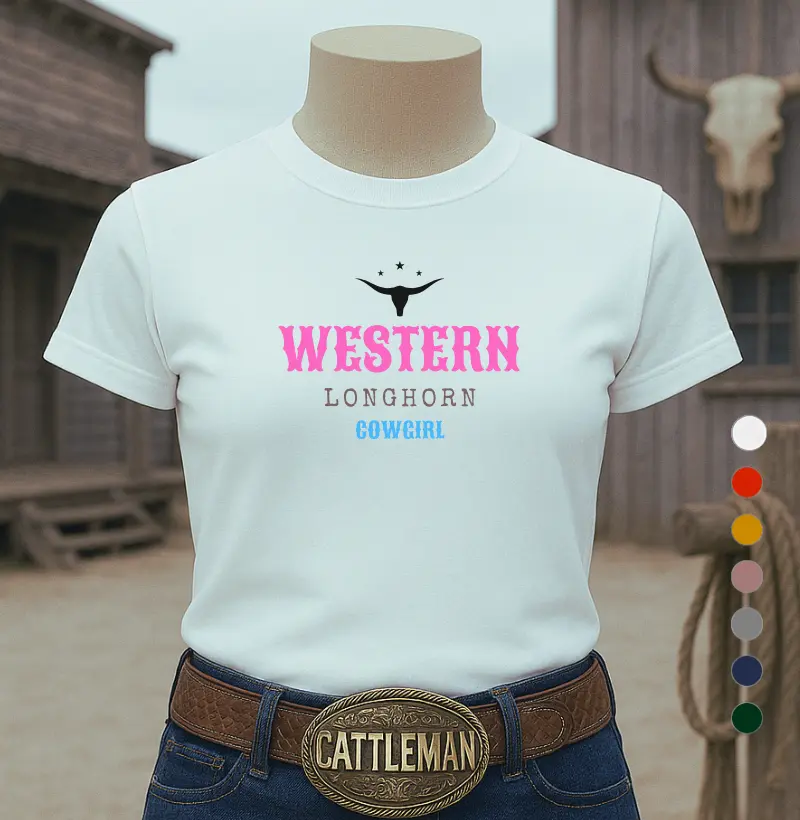 Camiseta Western Cowgirl | Camiseta country feminina