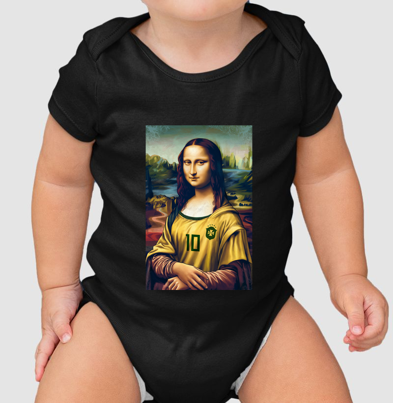Body Infantil Mona Lisa é seleção