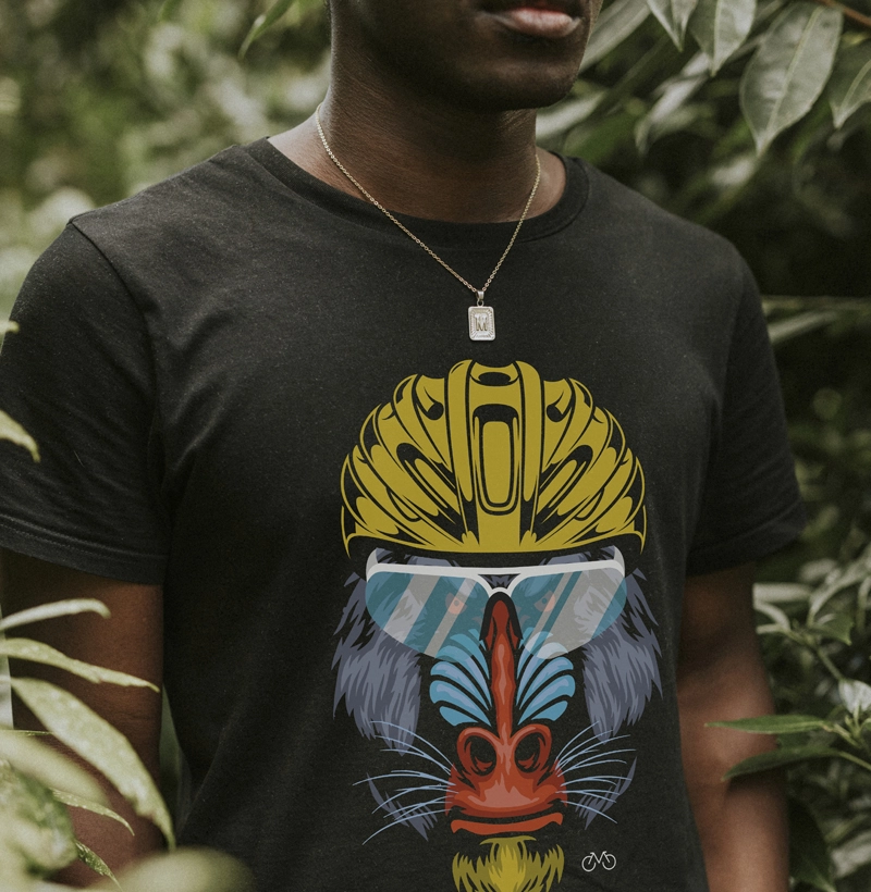 Mandrill Biker