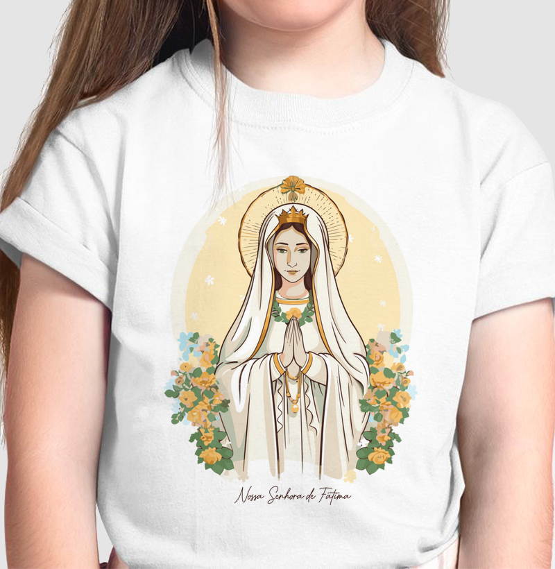 Camiseta Nossa Senhora de Fátima
