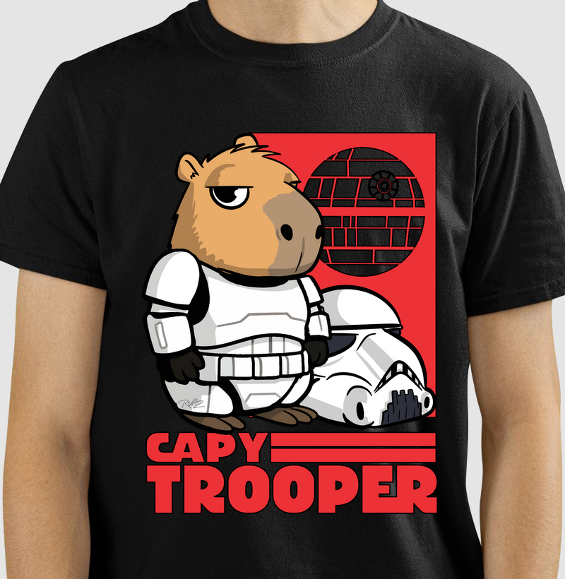 Camiseta Capivara Trooper