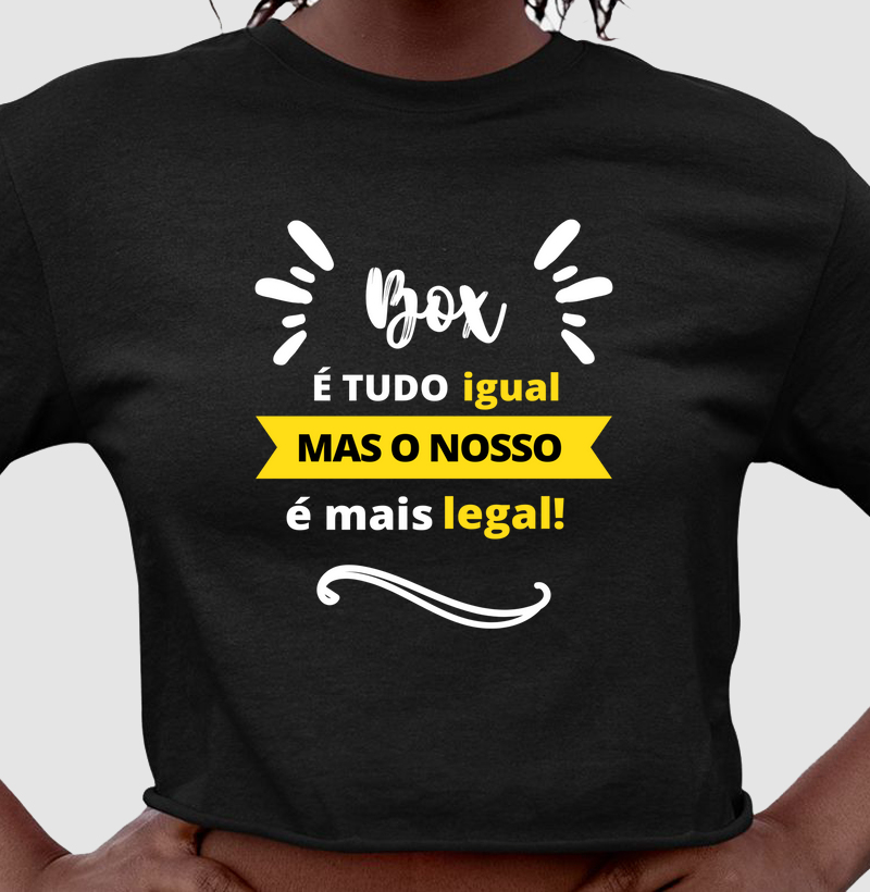 Cropped - Box é tudo igual