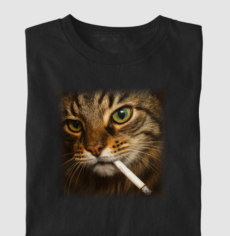 Gato Meme Fumando Fade Out 