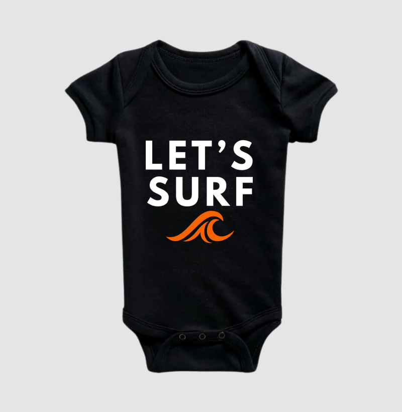 Camiseta Let’s Surf | Onda Minimalista