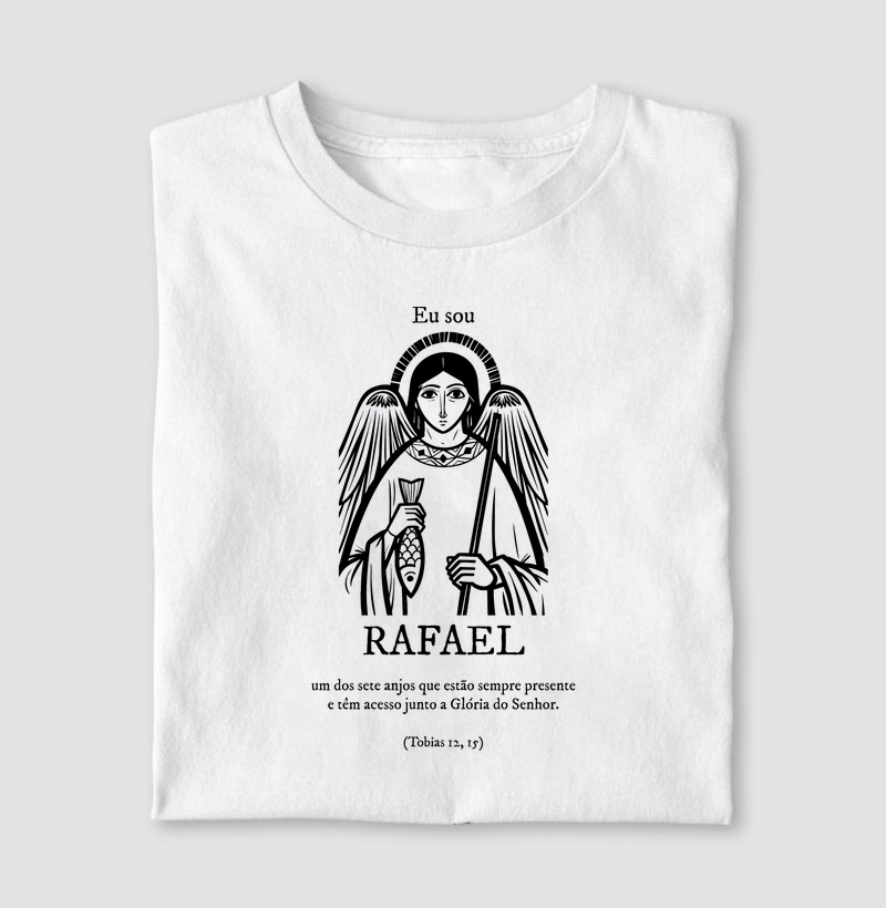 São Rafael Arcanjo - Camiseta adulto