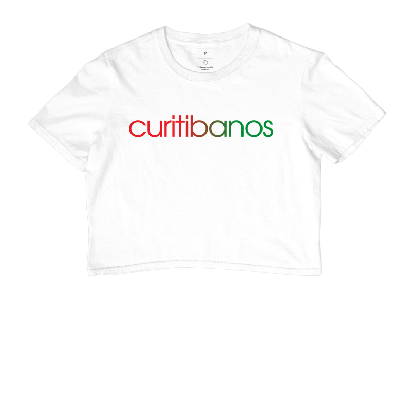 Cropped Curitibanos Cores da Bandeira