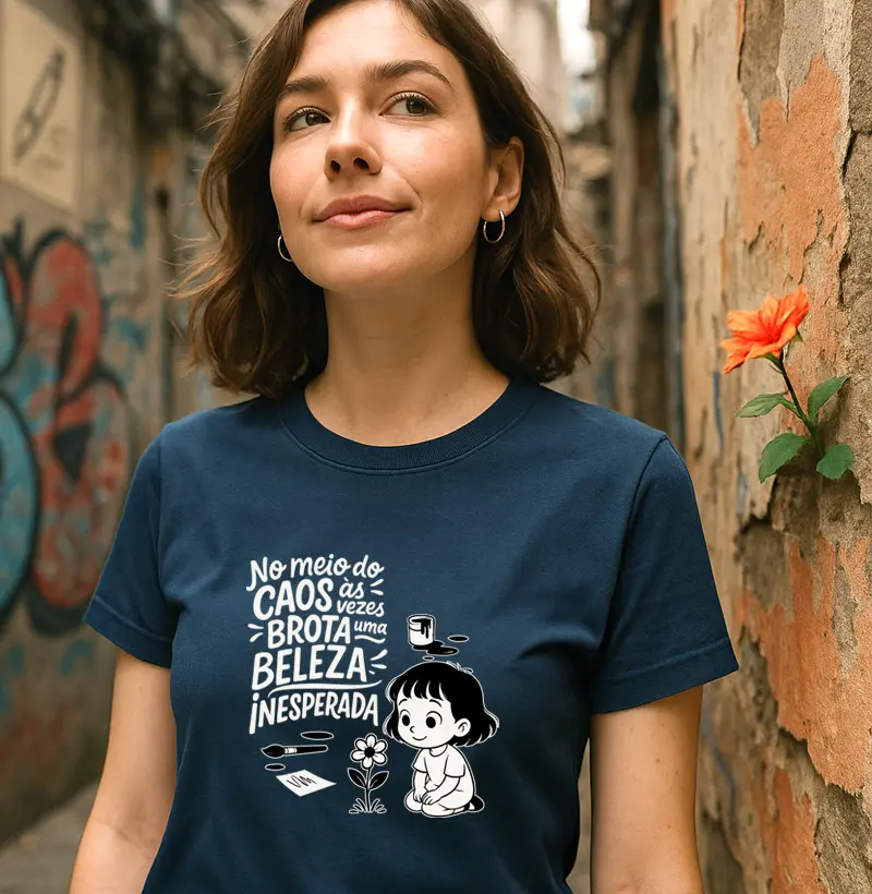 Camiseta Caos Criativo