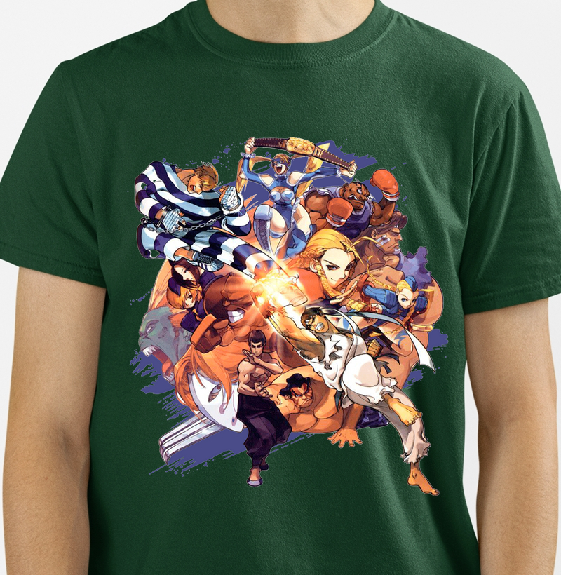 Camisas Street Fighter - Alpha 