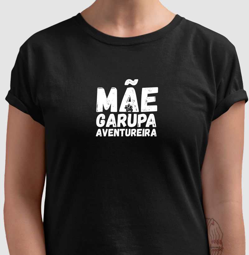 Mãe. Garupa. Aventureira. Big trail