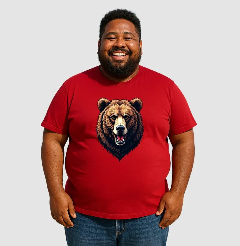 Camiseta Cabeça de Urso