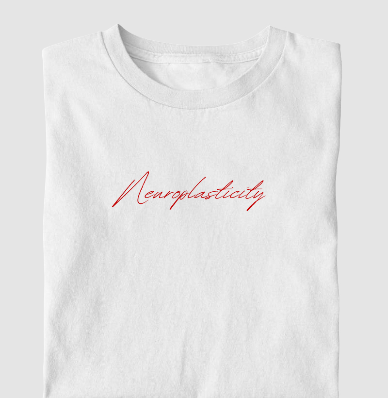 Camiseta Caligrafia Neuroplasticity