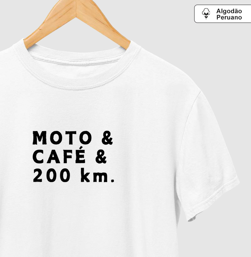 Moto & café & 200km