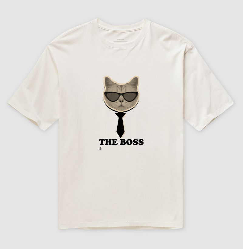 Camiseta Oversized The Boss