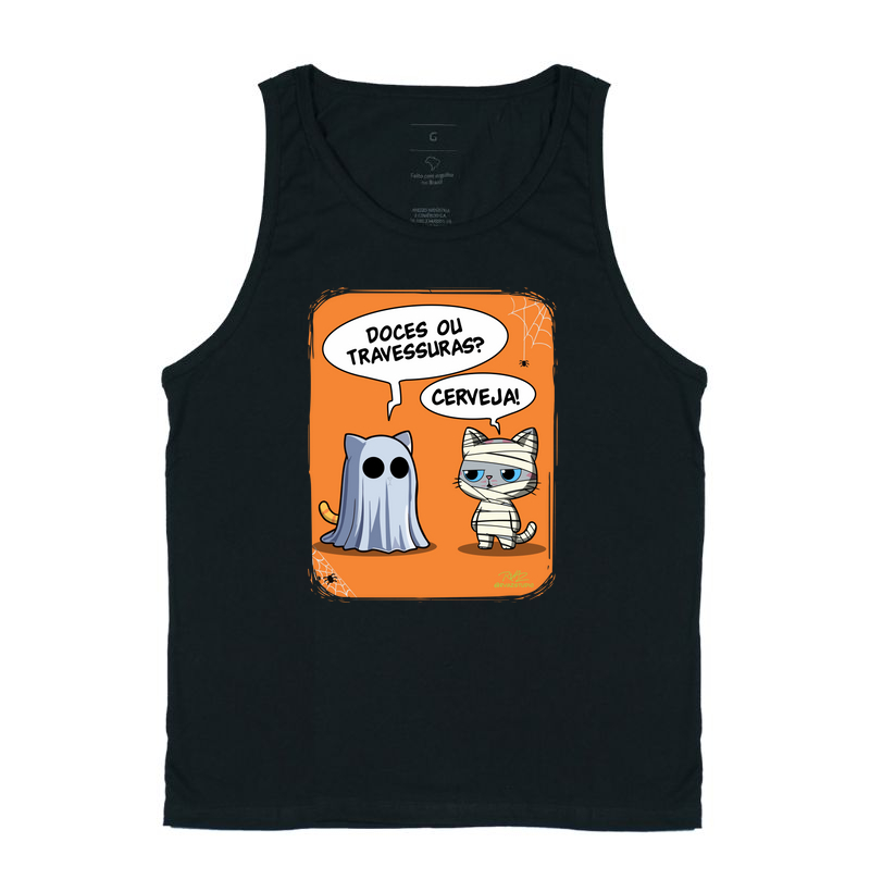 Camiseta Gato Sincero Halloween