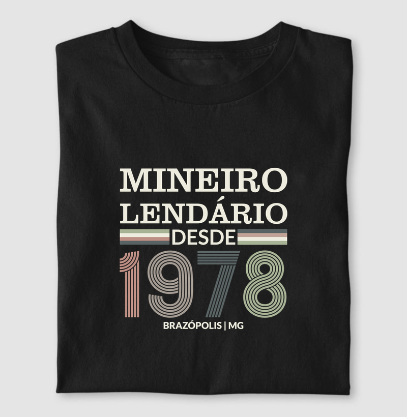 Mineiro Lendário desde 1978 Brazópolis | Para personalizar 👉ANTES DA COMPRA👈 chame no WhatsApp