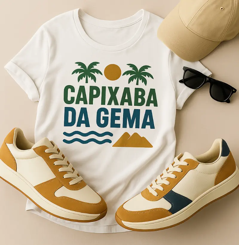 Camiseta Capixaba da Gema