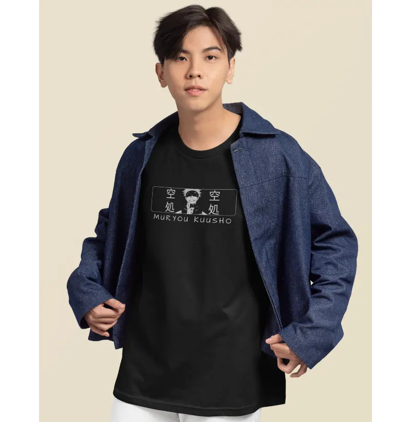 Camiseta Satoru Gojo - Básica Unissex